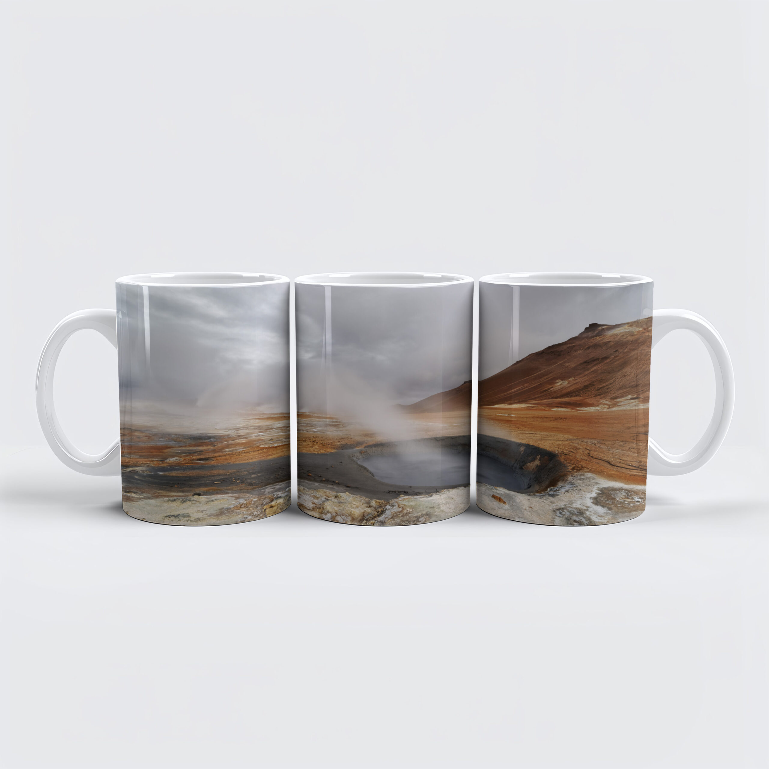 raxxa Premium-Tasse: Vulkanlandschaft