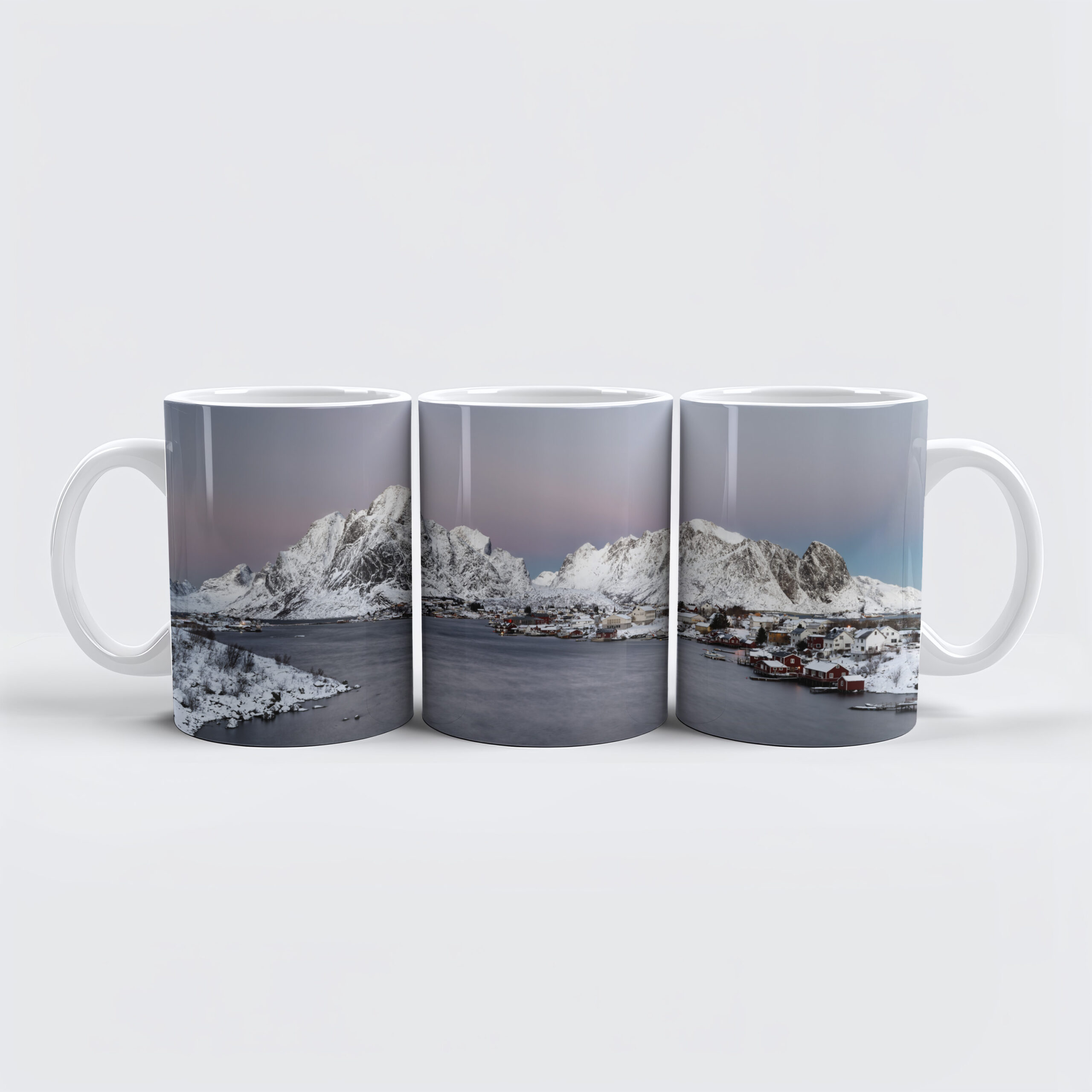 raxxa Premium-Tasse: Winter am Meer