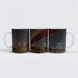 raxxa Premium-Tasse: The red bridge