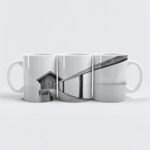 raxxa Premium-Tasse: Das Bootshaus Fineart