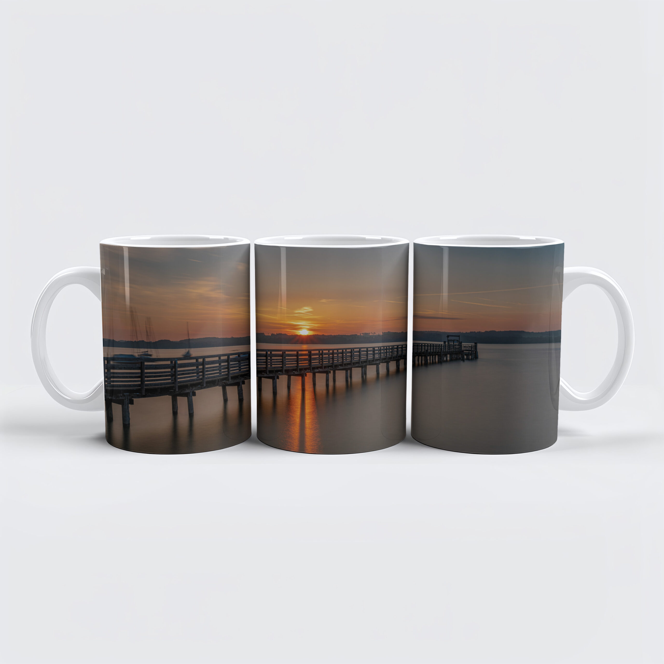 raxxa Premium-Tasse: Sonnenaufgang am Ammersee