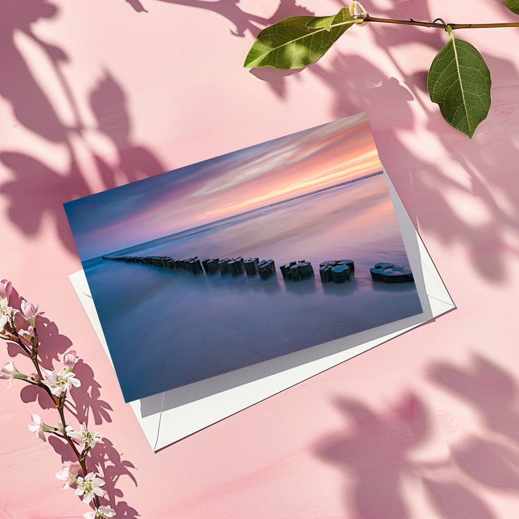 raxxa Postkarte: Sonnenaufgang in Zingst