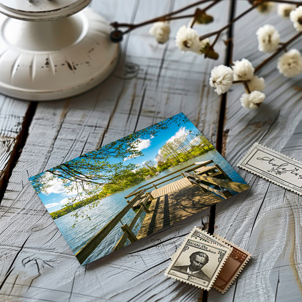 raxxa Postkarte: Platz am See