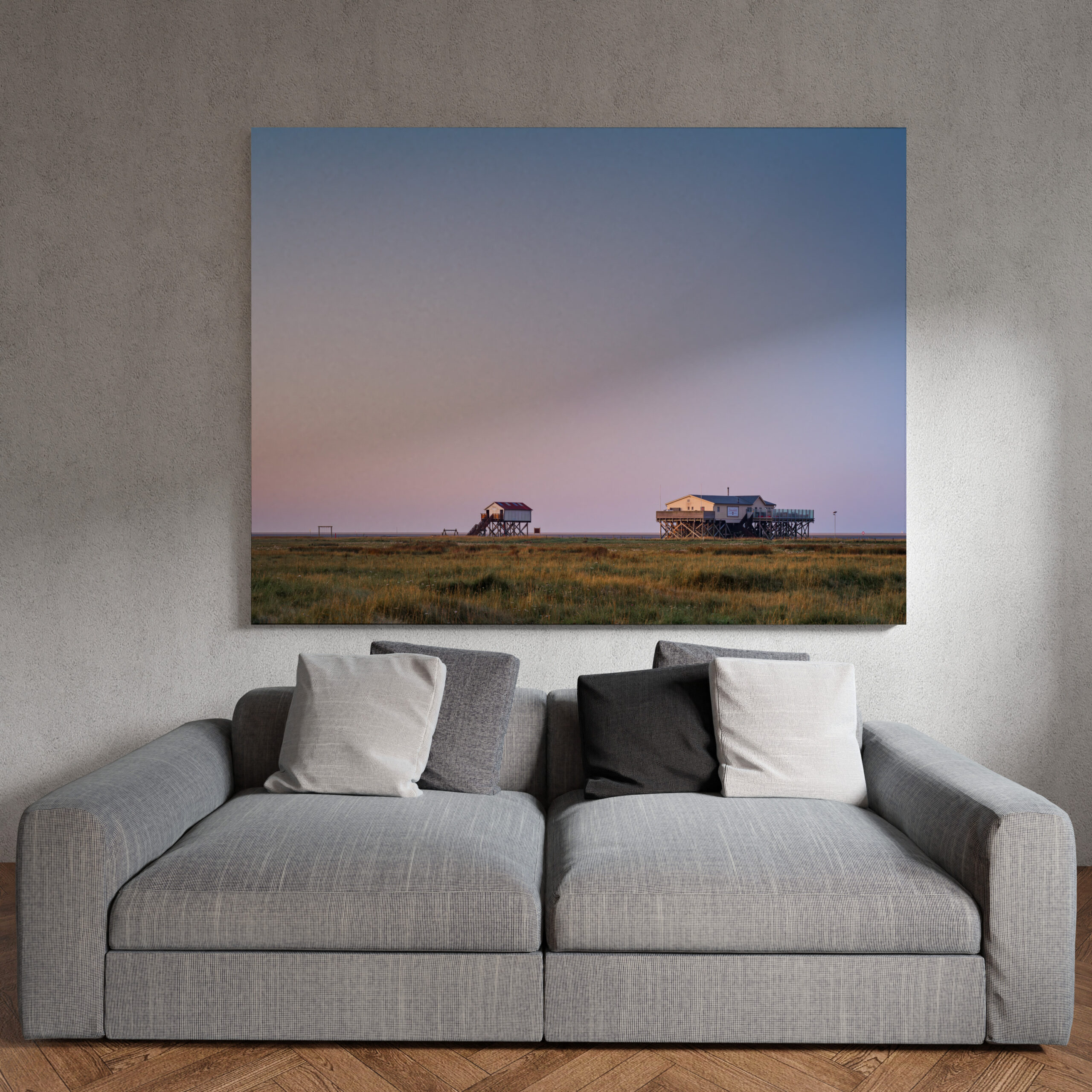 raxxa Canva: Sankt Peter Ording am Morgen - Imagen 2