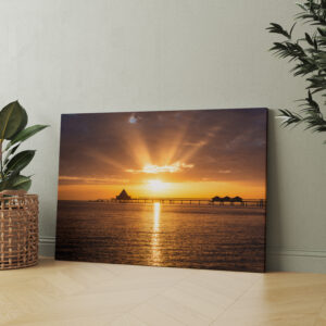 raxxa Canva: Sonnenaufgang auf Insel Usedom