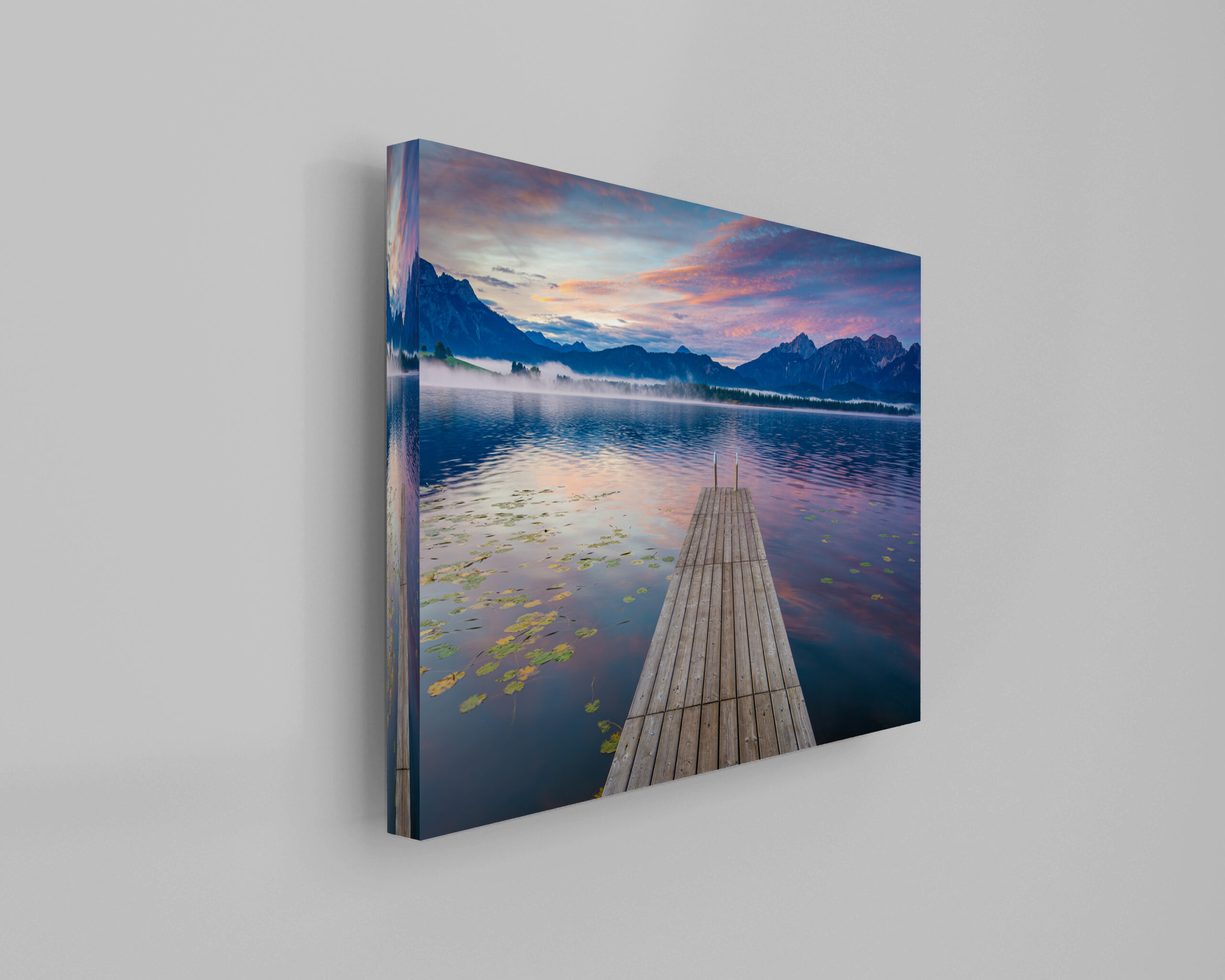 raxxa Canva: Steg am See in den Bergen - Image 2