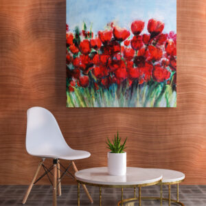 raxxa Canva: Tulpen rojo
