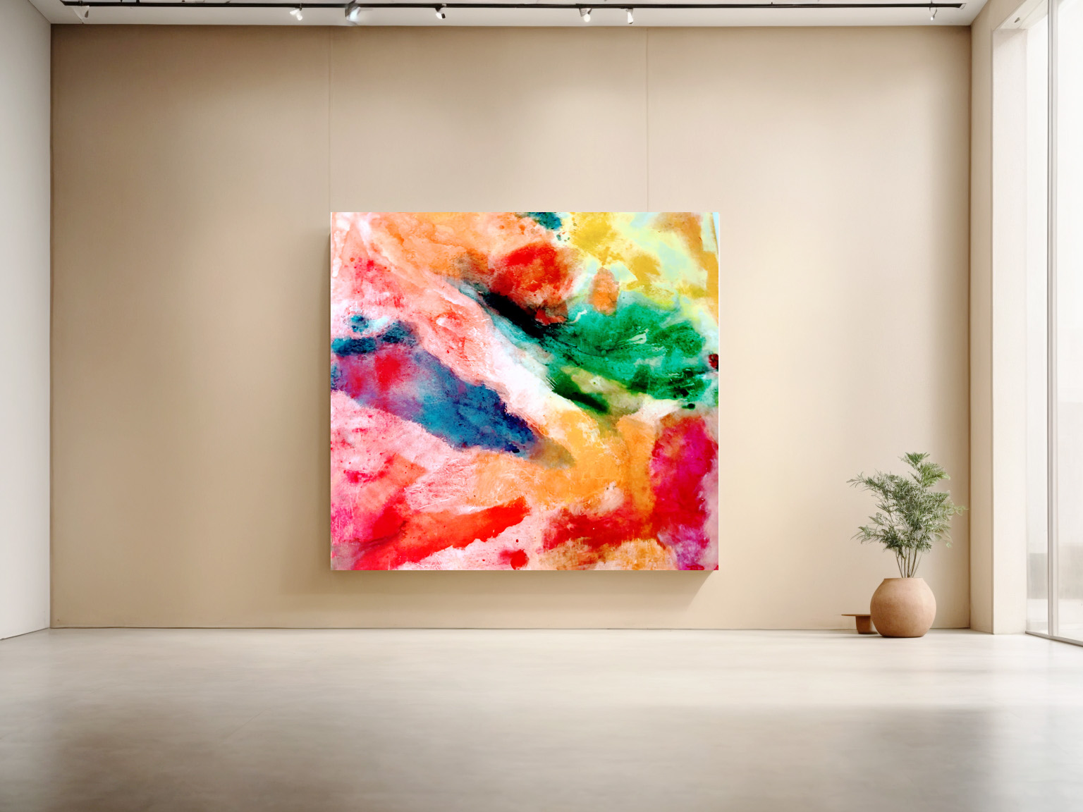 raxxa Canva: Abstrakte Komposition