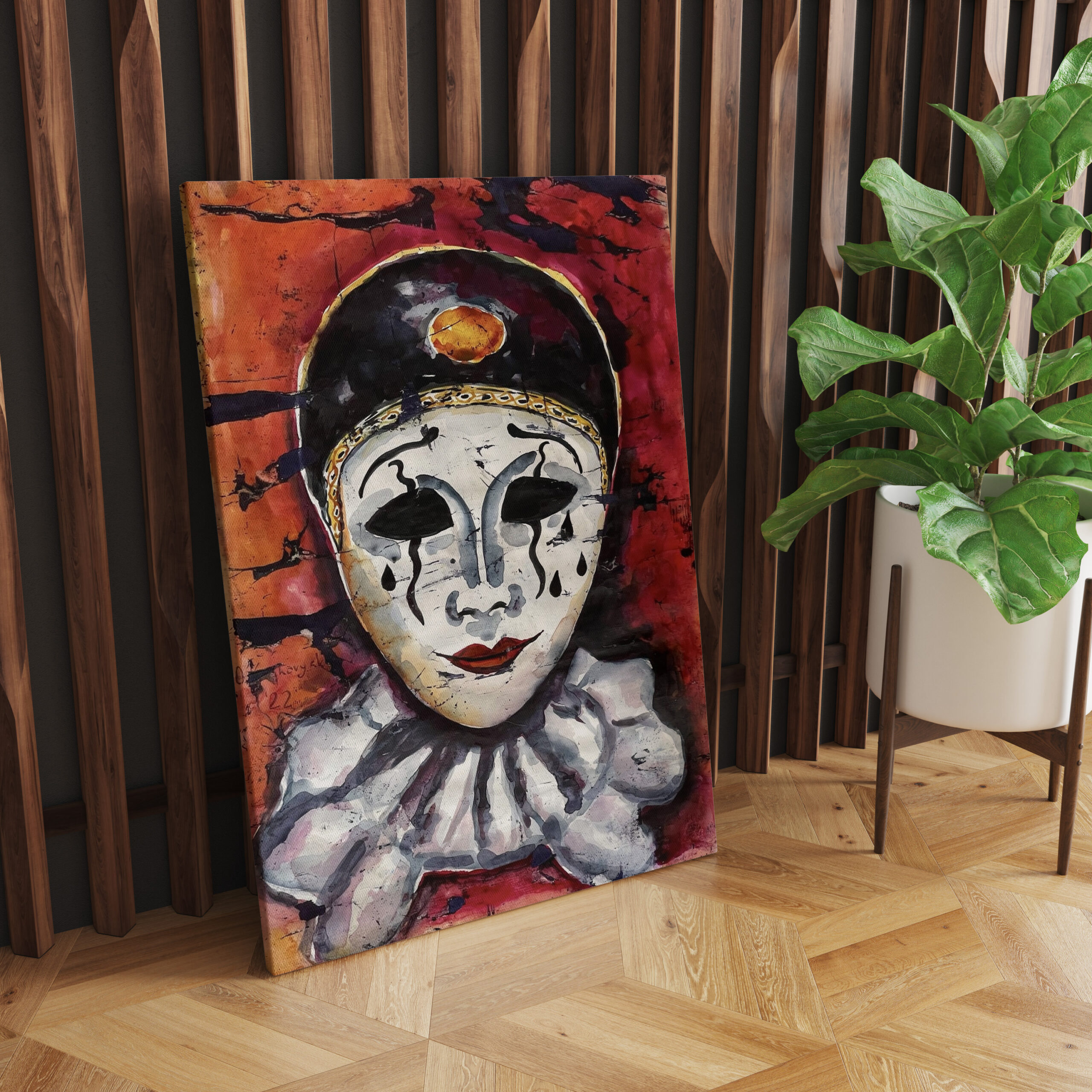 raxxa Canva: Venezianische Maske IV - immagine 2