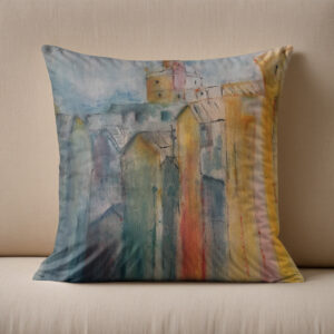 Kissen: Blick zum Konvent