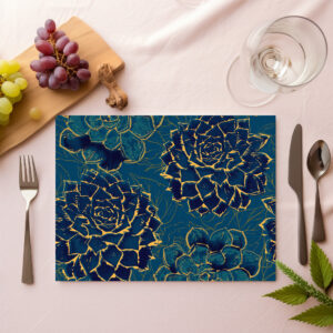 raxxa Premium-Tischset: Classical and elegant flowers