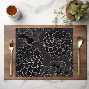 raxxa Premium-Tischset: Classical elegant flowers