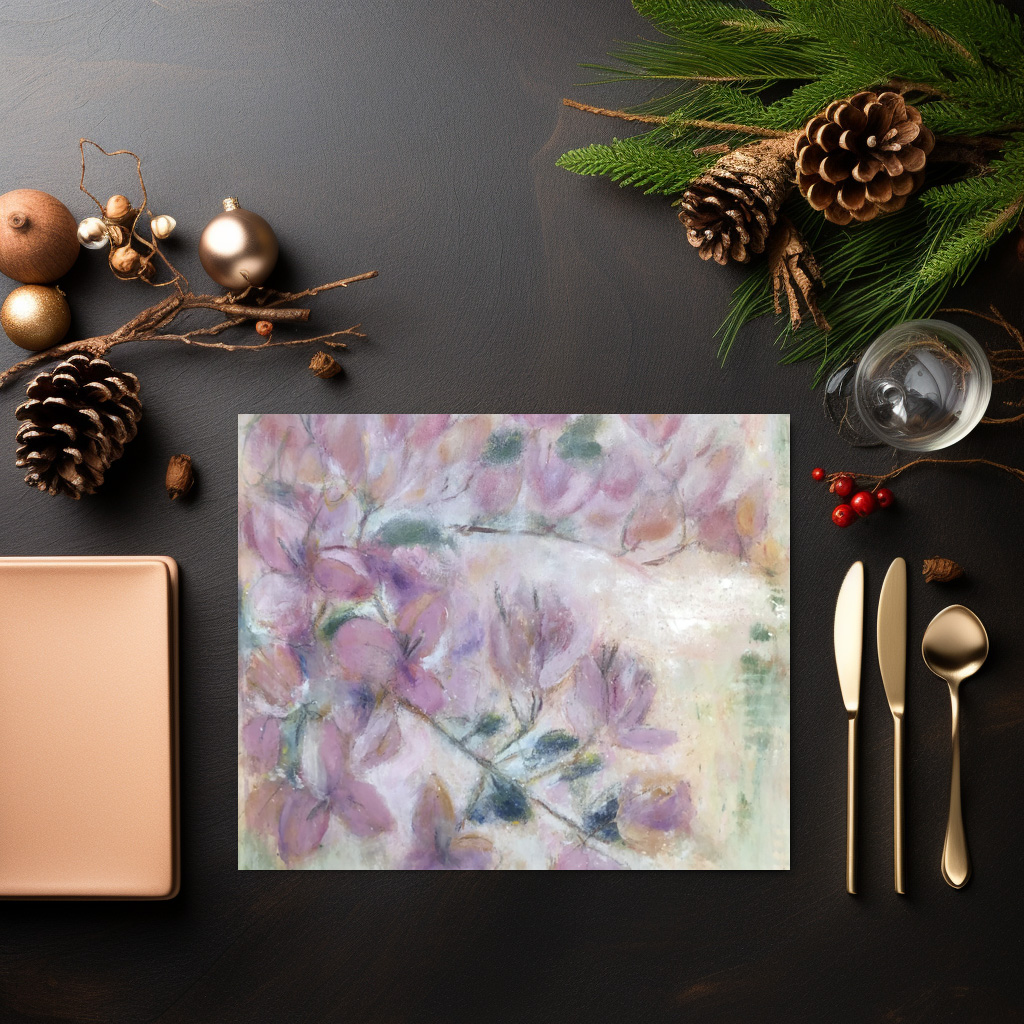 raxxa Premium-Tischset: Magnolie – Image 3