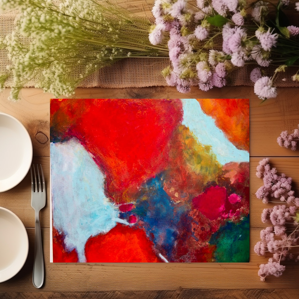 raxxa Premium-Tischset: Rotspiel 2 – Bild 3