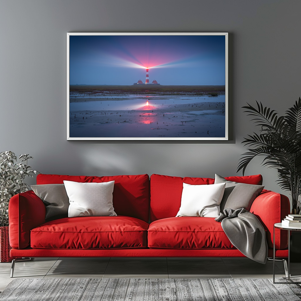 Poster: Leuchtturm am Abend – Bild 2