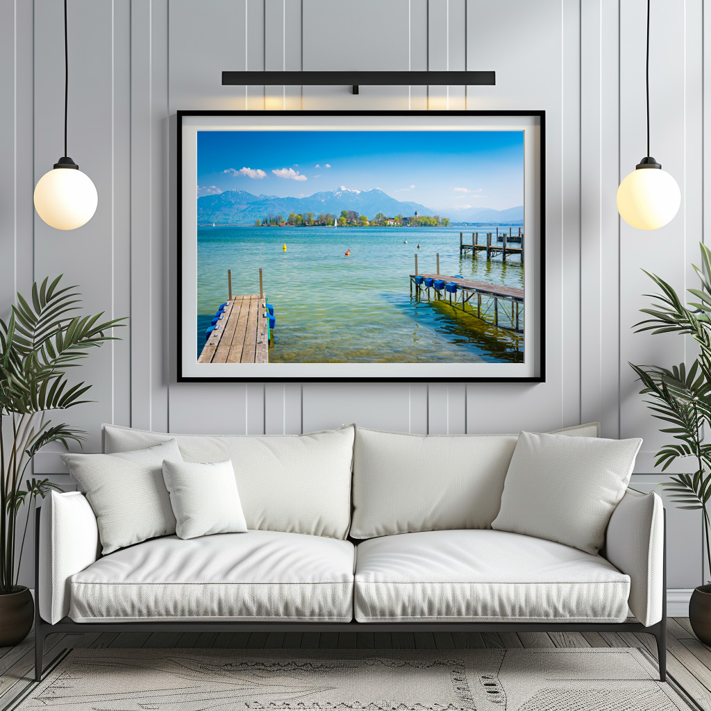 Poster: Frühling am Chiemsee - Imagen 2