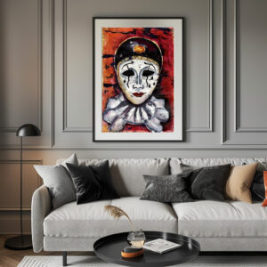 Poster: Venezianische Maske IV