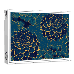 raxxa Premium-Puzzle: Classical and elegant flowers