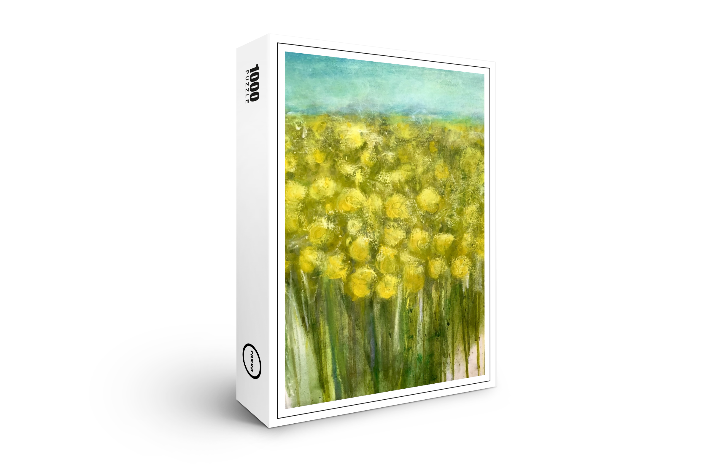 raxxa Premium-Puzzle: Tulipan amarillo