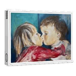 raxxa Premium-Puzzle: Der Kuss
