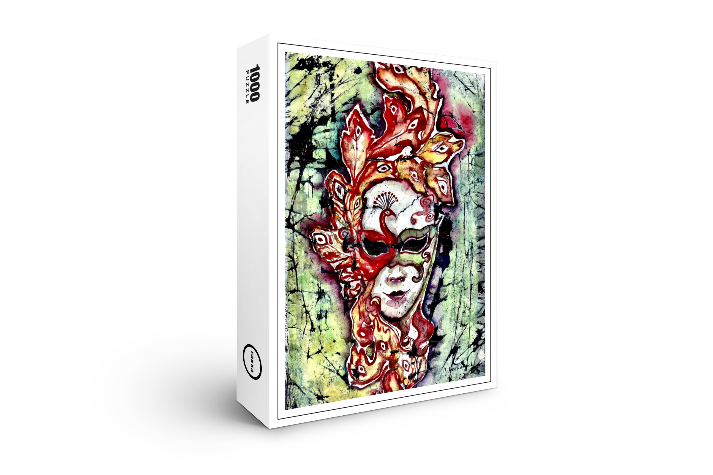 raxxa Premium-Puzzle: Venezianische Maske III