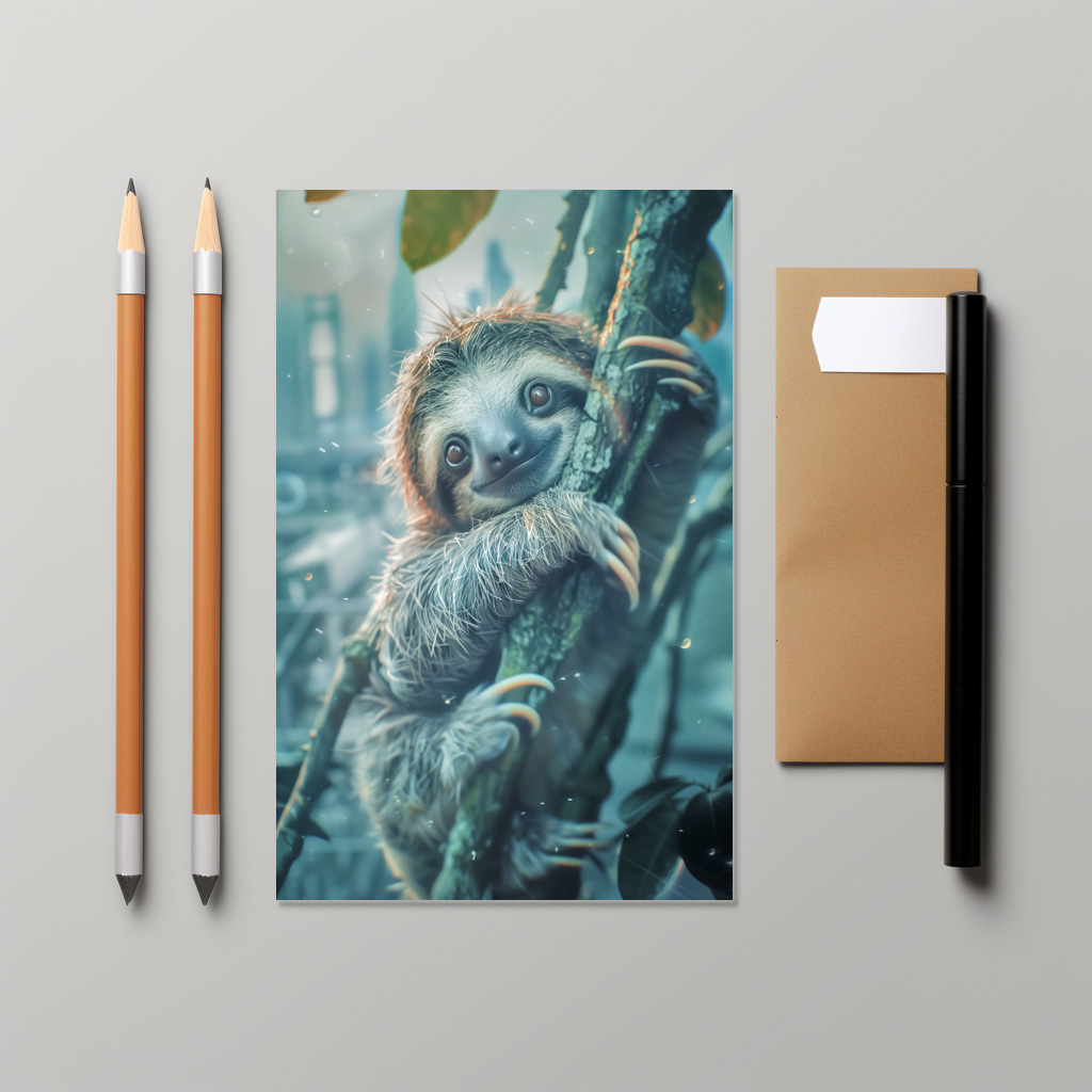 raxxa Postkarte: Das Leben ist ein Baum und ich bin der Chill Experte