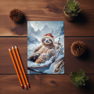 raxxa Postkarte: Ich bin das Faultier das dein Tempo ruiniert