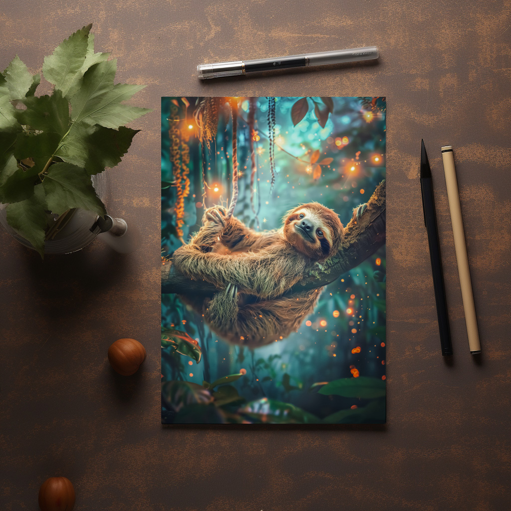 raxxa Postkarte: Ich bin nicht faul ich bin effizient minimalistisch