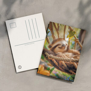 raxxa Postkarte: Ich bin nicht faul ich bin im Energiesparmodus