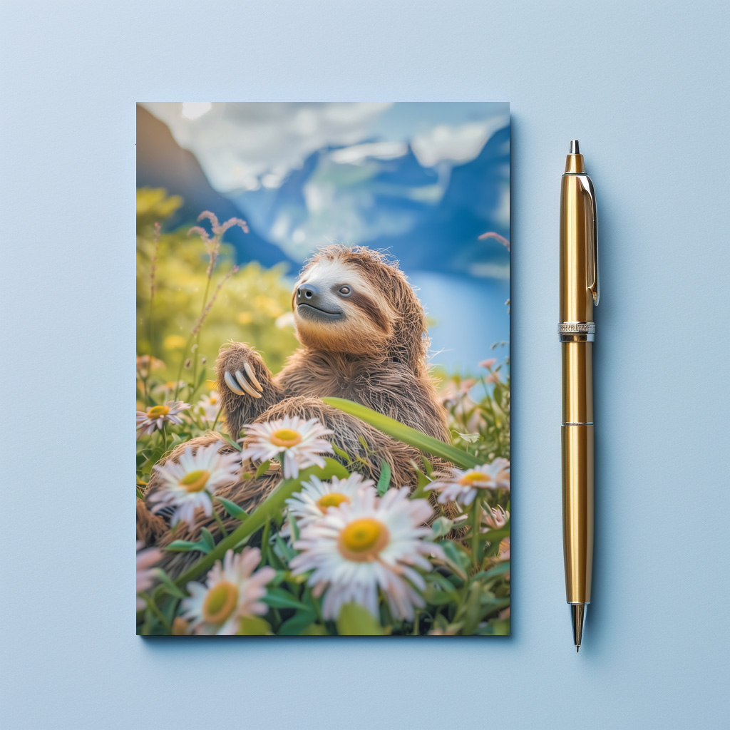 raxxa Postkarte: Manche sagen ich bin zu langsam ich sage ich bin in Zeitlupe episch