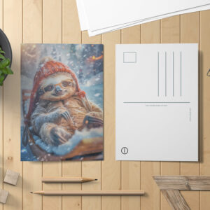 raxxa Postkarte: Warum aufstehen wenn Liegen so bequem ist