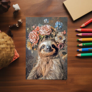 raxxa Postkarte: Wenn Faulheit eine Kunst wäre wäre ich ein Meister