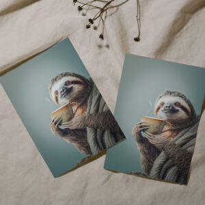 raxxa Postkarte: ass die anderen hetzen ich bleibe cool