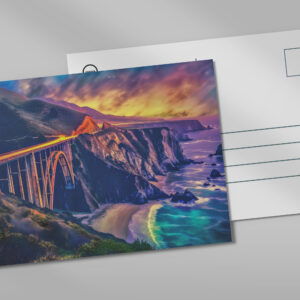 raxxa Postkarte: Bixby Creek Bridge