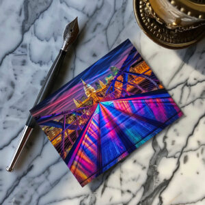 raxxa Postkarte: Millennium Bridge London