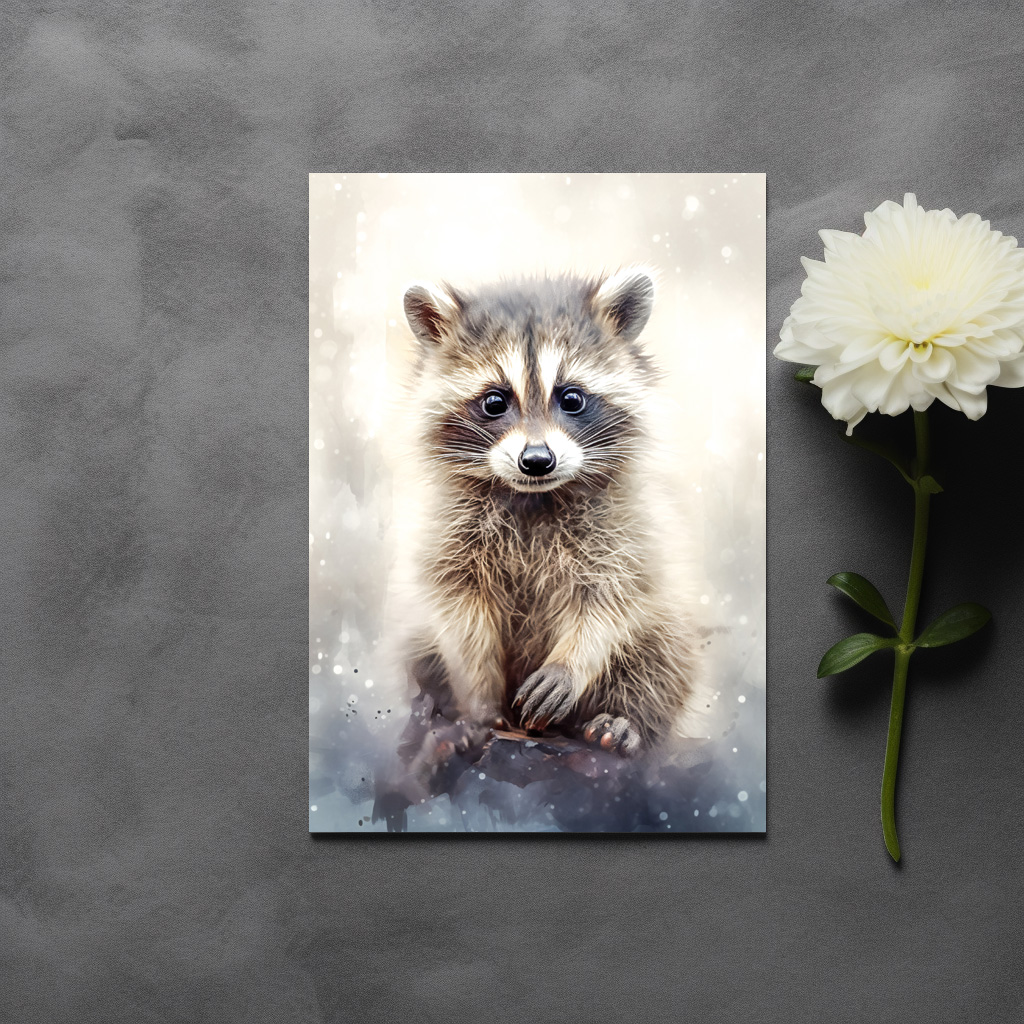 raxxa Postkarte: Baby Dachs