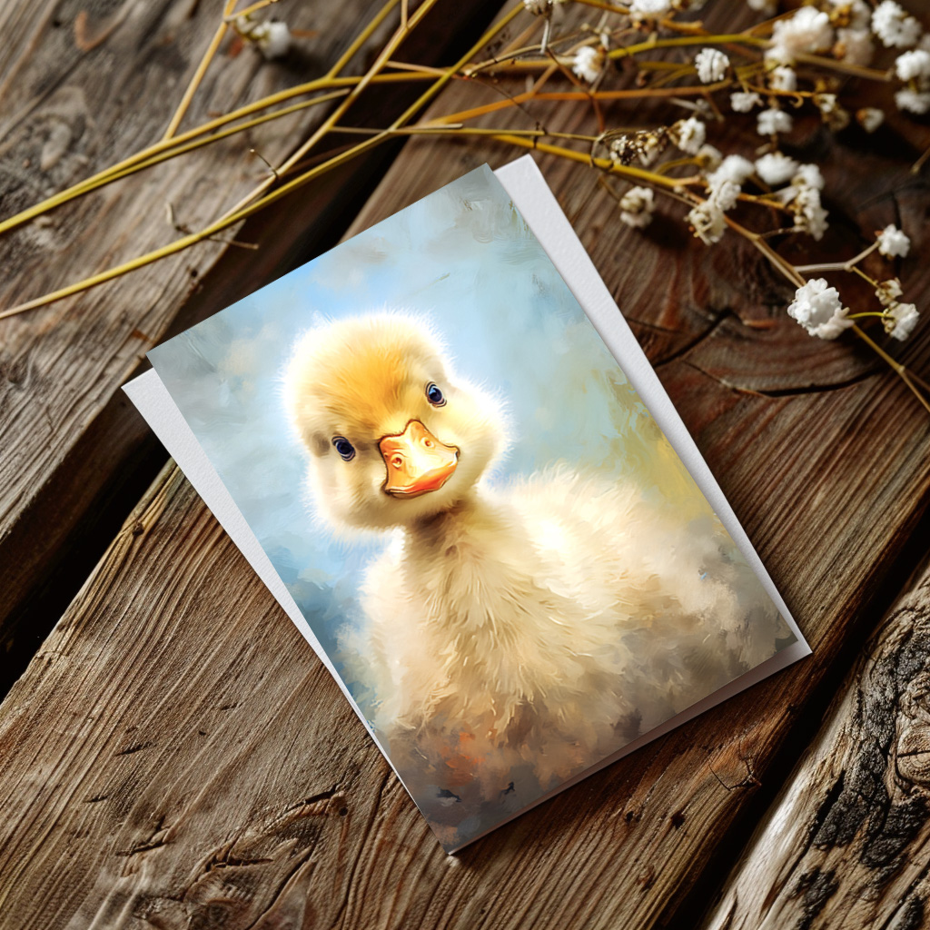 raxxa Postkarte: Baby Ente