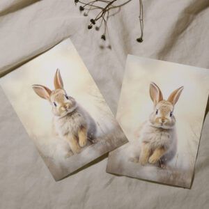 raxxa Postkarte: Baby  Hase