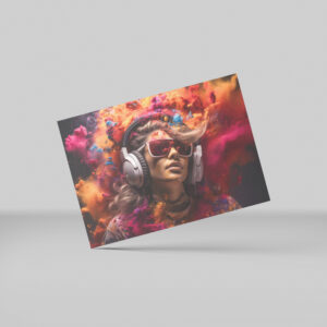 raxxa Postkarte: Frau