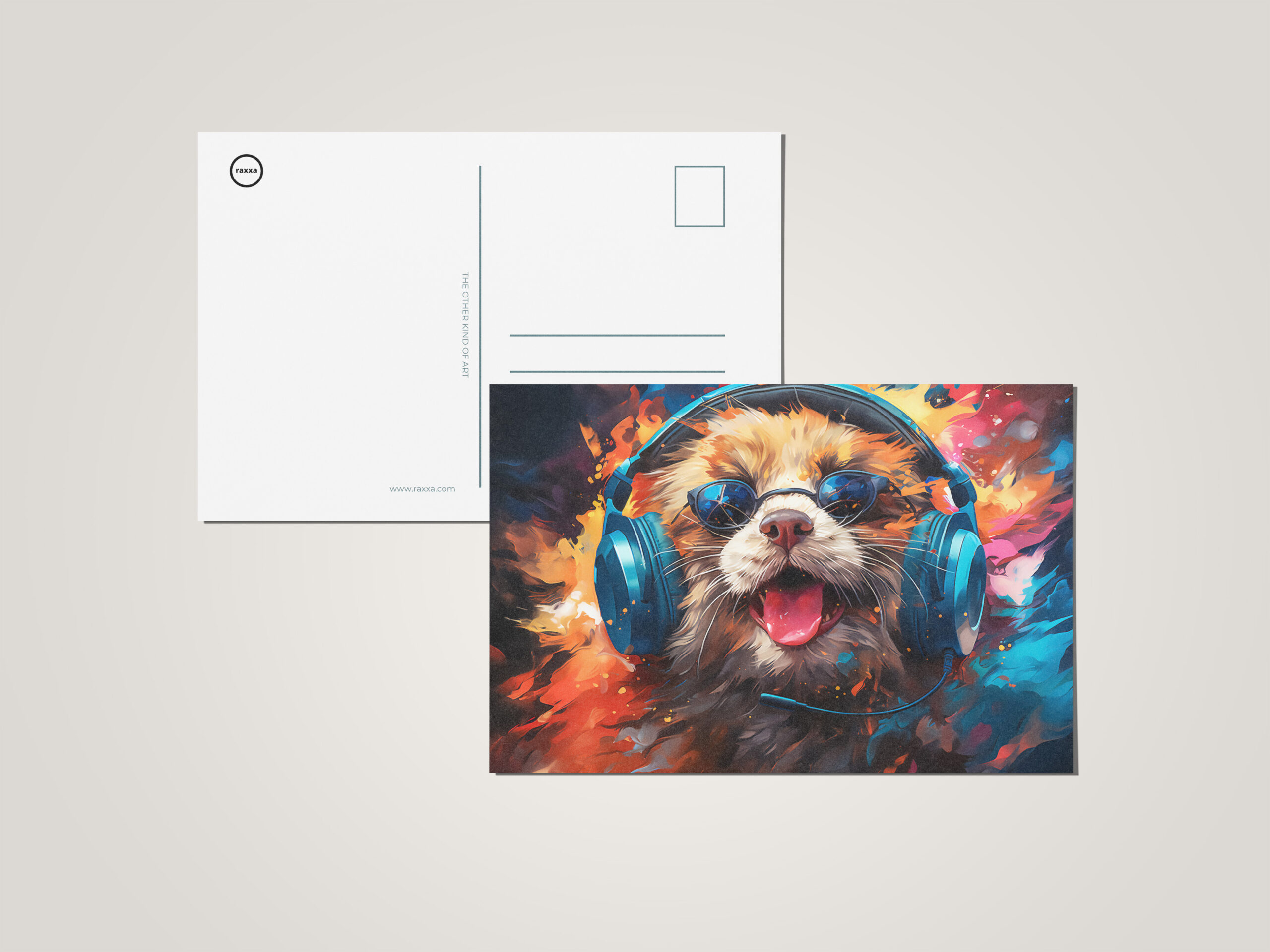 raxxa Postkarte: Fuchs