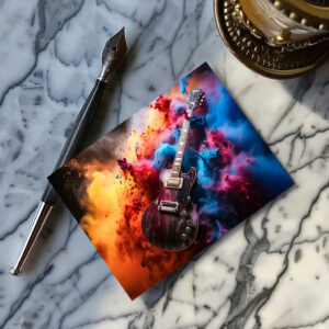 raxxa Postkarte: Gitarre 2