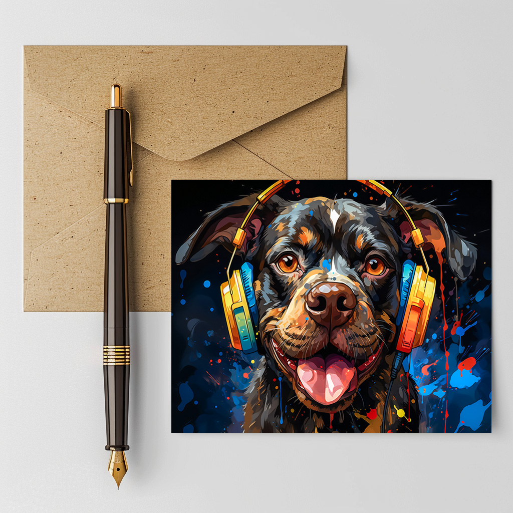 raxxa Postkarte: Hund