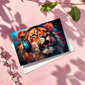 raxxa Postkarte: Löwe