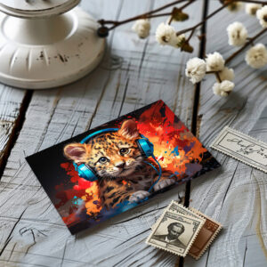 raxxa Postkarte: Tiger