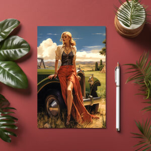 raxxa Postkarte: Eleganz beginnt mit der Haltung