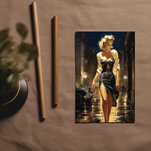 raxxa Postkarte: Ich brauche keine Krone meine Aura reicht