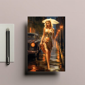 raxxa Postkarte: Ich tanze nur wenn die Musik es wert ist