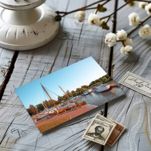 raxxa Postkarte: Hafen Fuhlendorf