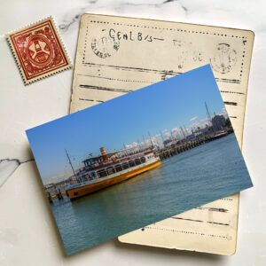 raxxa Postkarte: Hafen Warnemünde