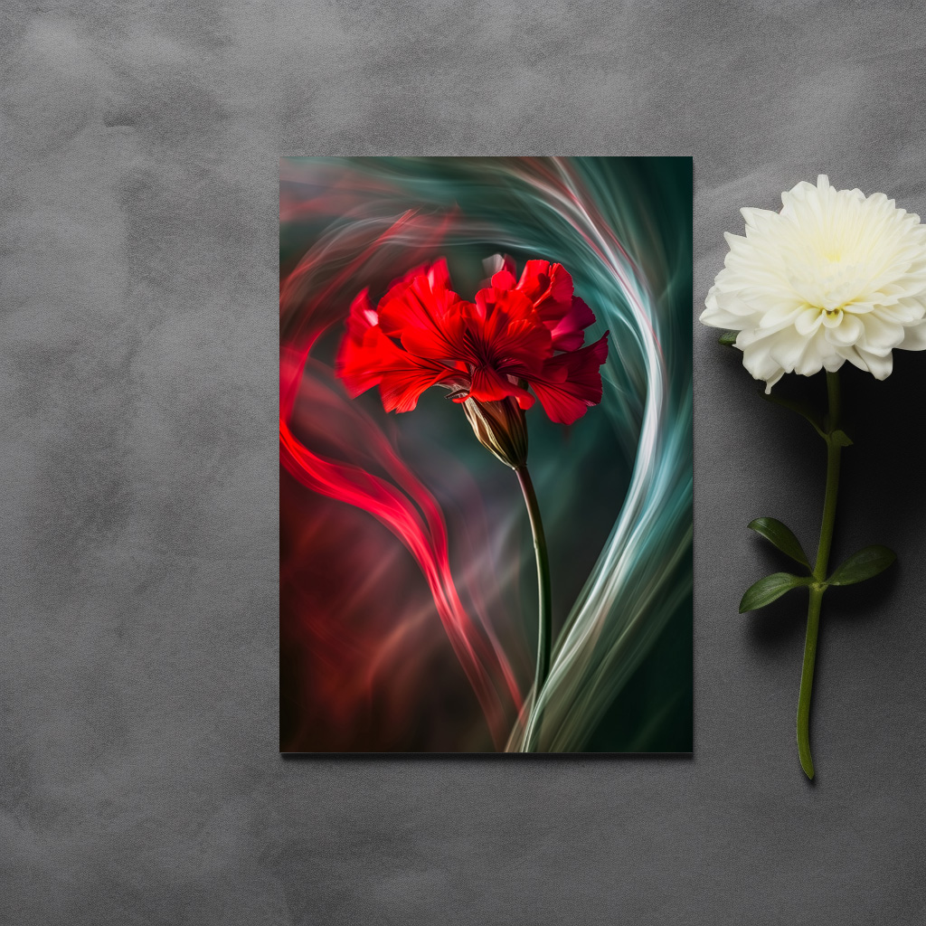 raxxa Postkarte: Lass die Wurzeln wachsen lass das Leben blühen